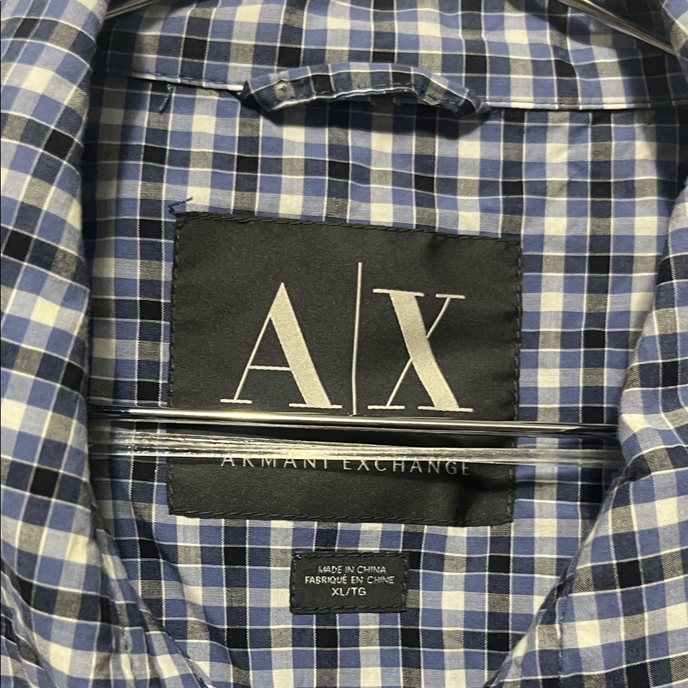 Armani exchange Men's Checkered lightweight Jacket - Picture 5 of 7